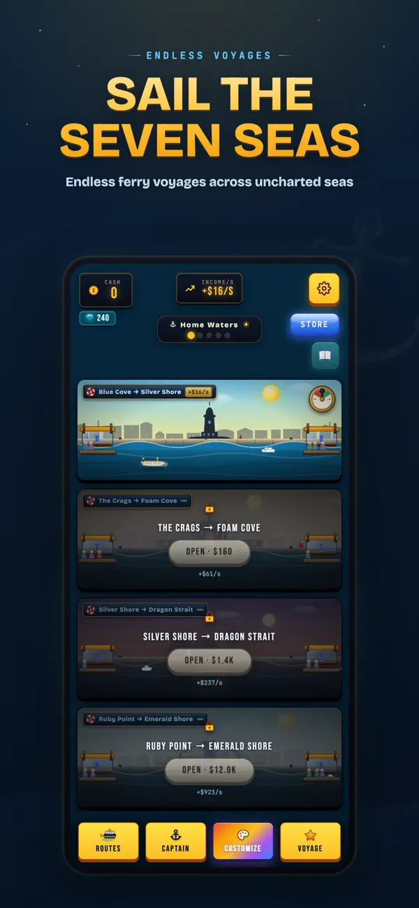 Idle Ferry Empire