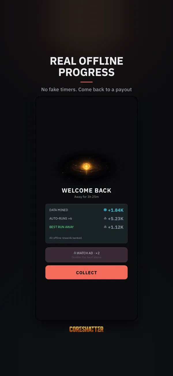 Coreshatter: Idle TD Roguelite