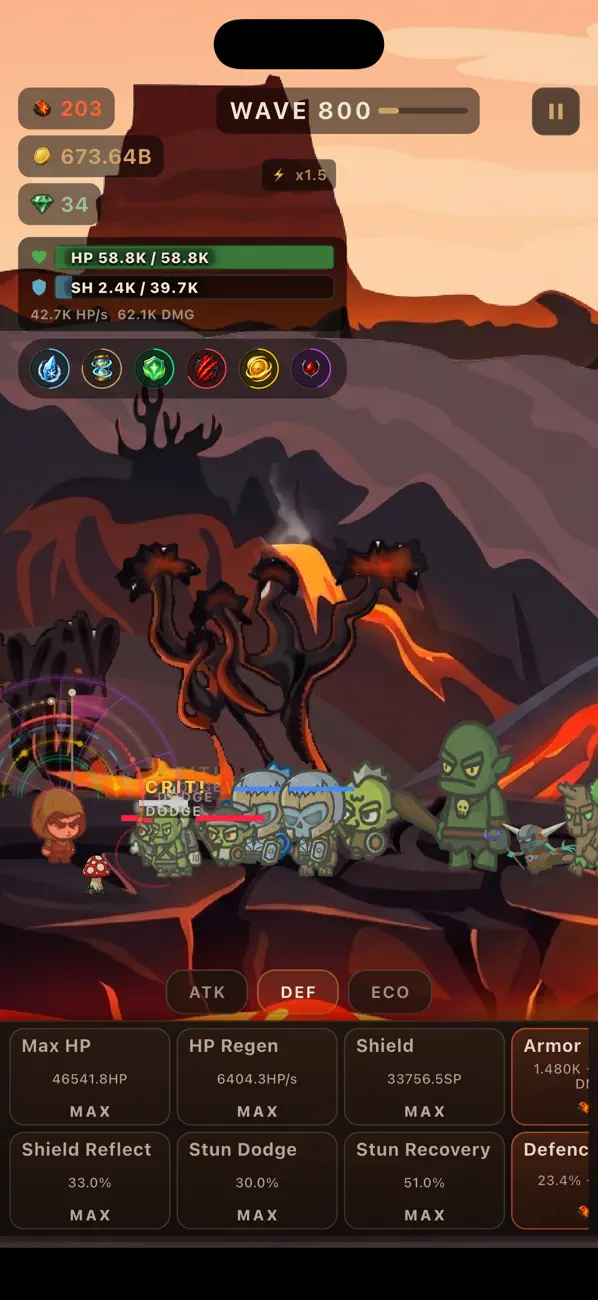Idle Runner: Hero Idle RPG