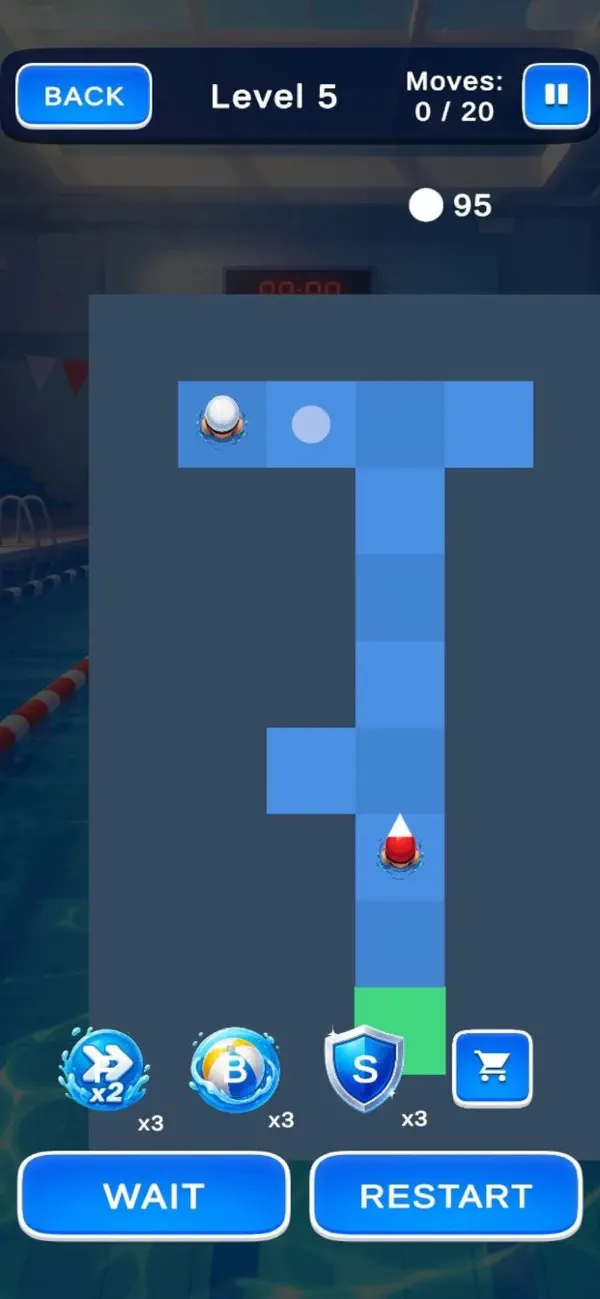Rainy Pool Glide
