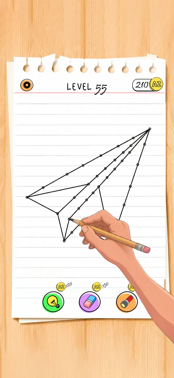 Dot Trace Puzzle Game