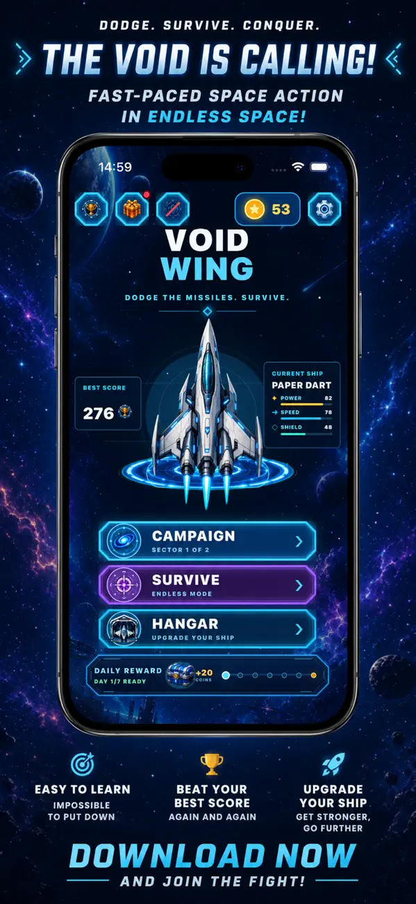 Voidwing: Space Dodge