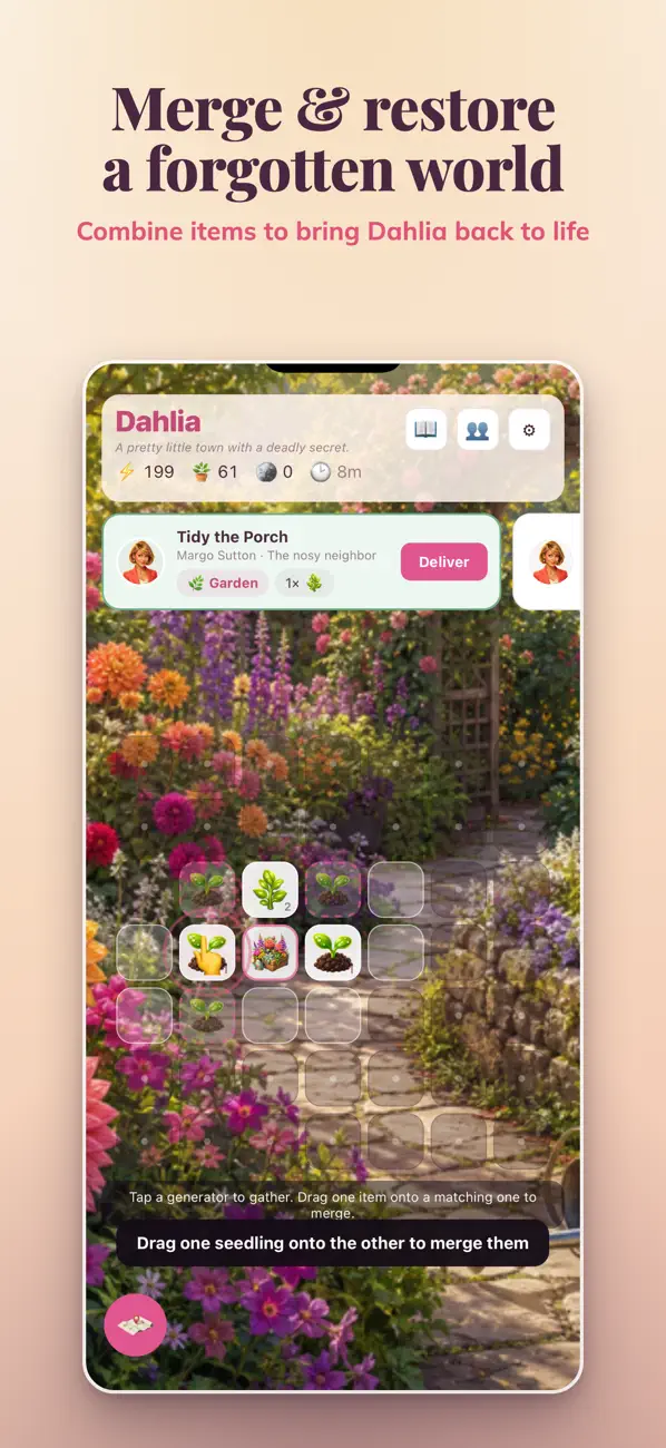 Dahlia: Cozy Merge Mystery