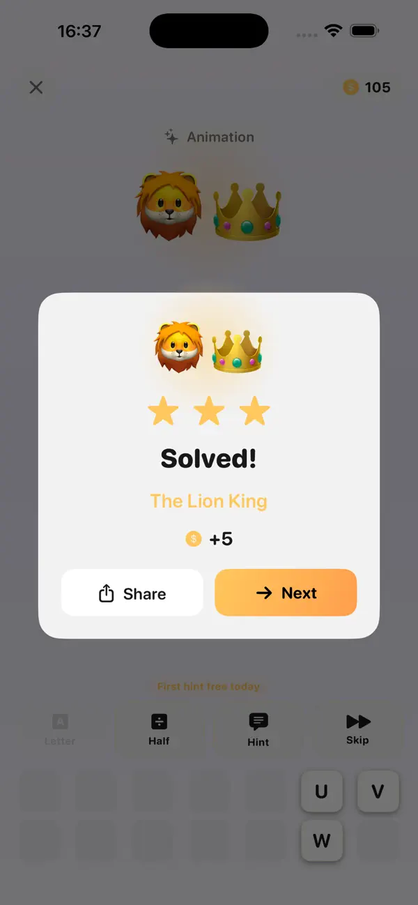 Kinomoji: Movie Emoji Quiz