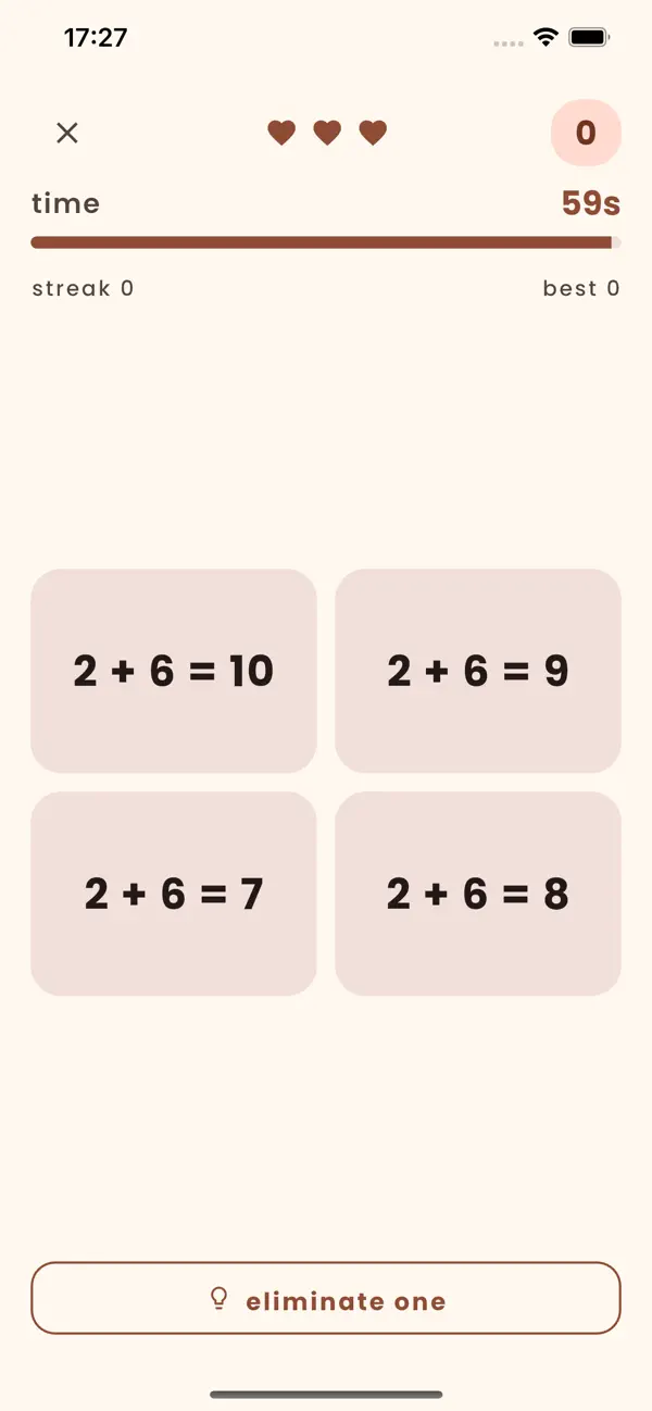 Equation Match: Math Quiz
