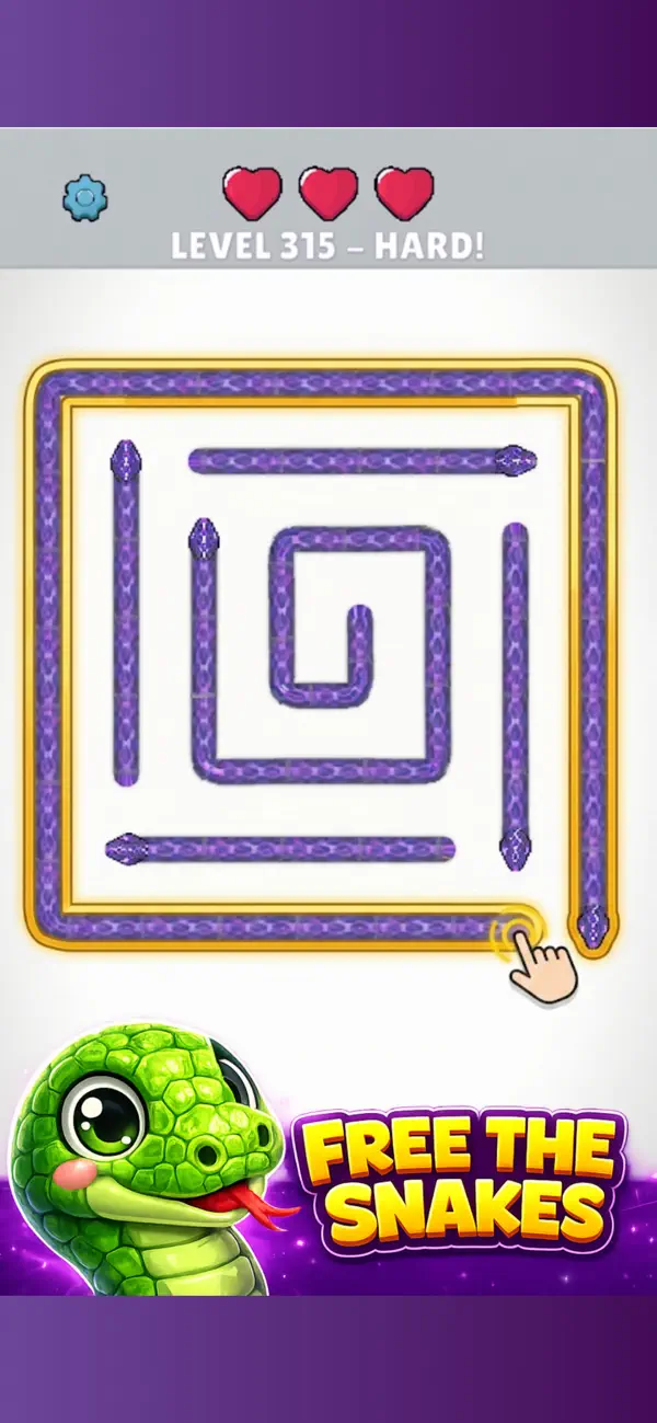 Snake Unblock: Puzzle out