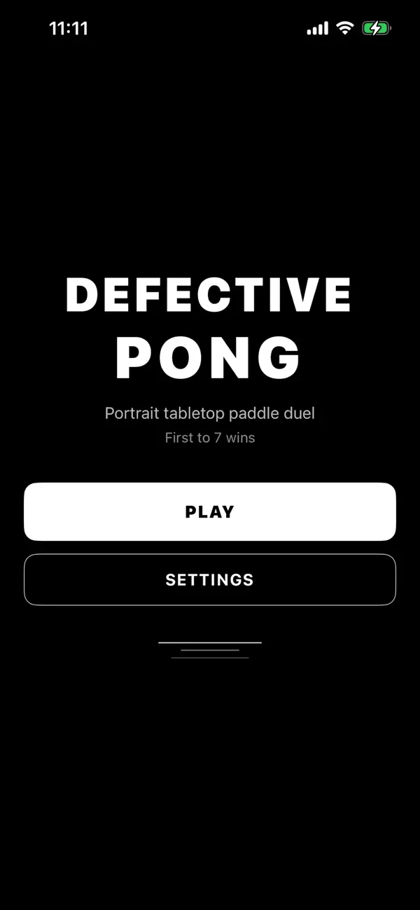 DefectivePong