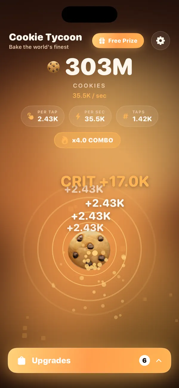 Cookie Factory: Idle Tycoon
