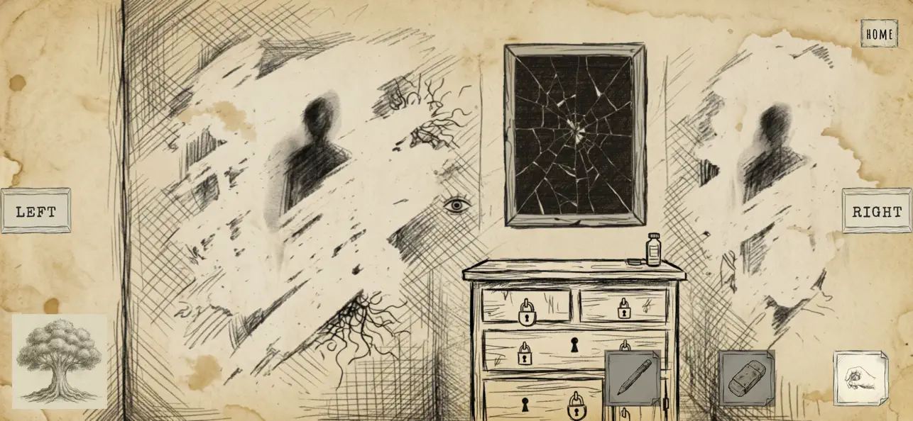 SKETCHBOOK: THE LOCKED ROOM