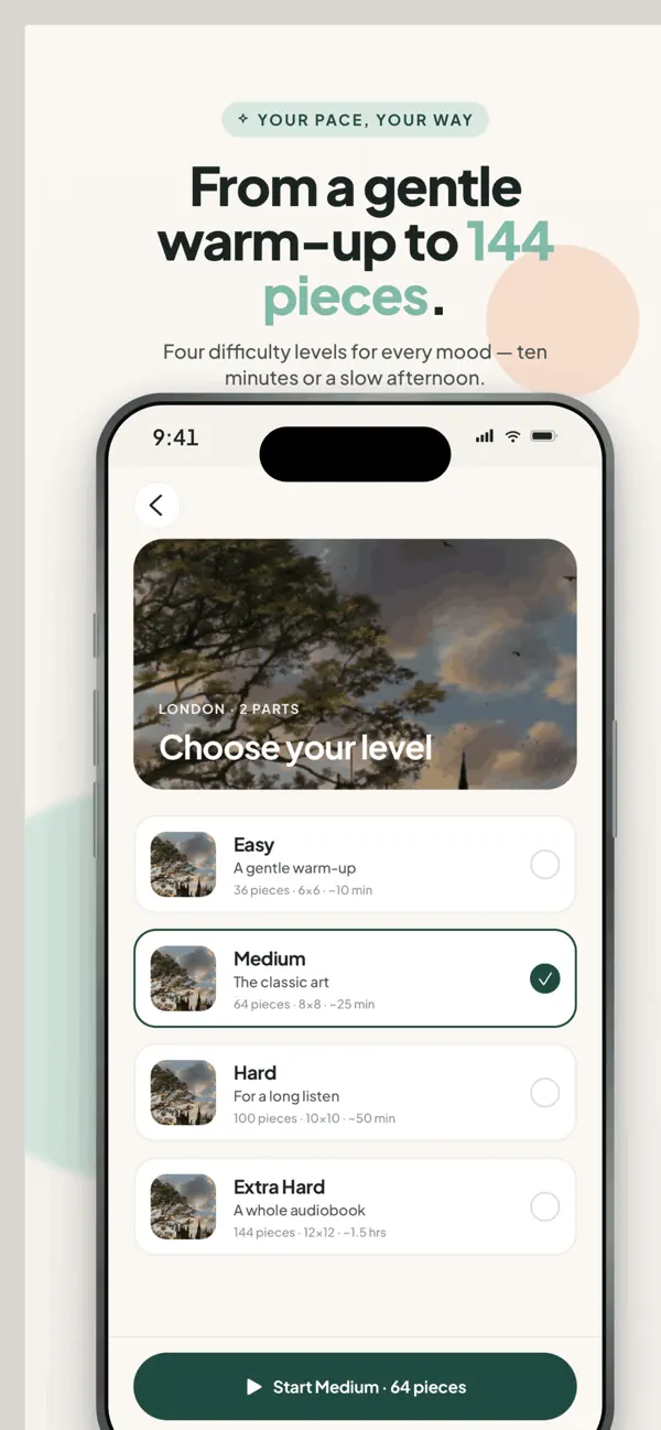 Junivia Puzzle & Playlists