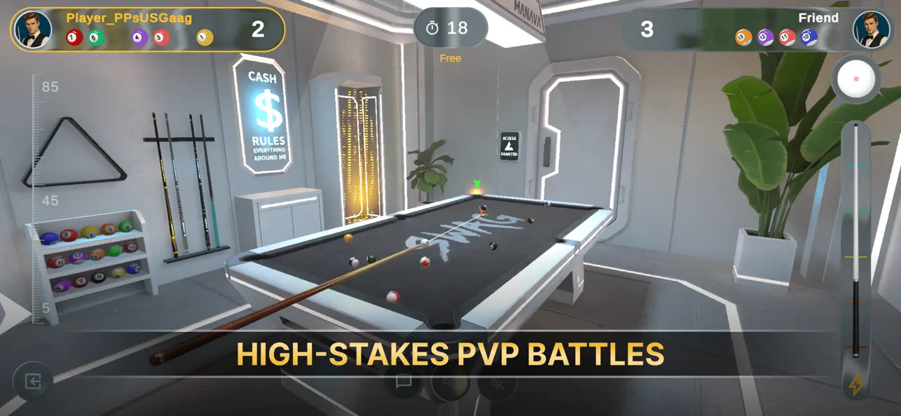 Manava Billiards: 8Pool Online