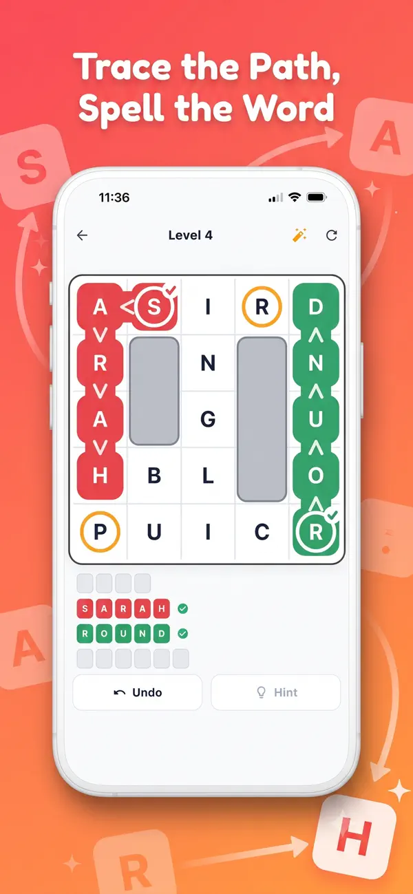 Wend: Word Path Puzzle