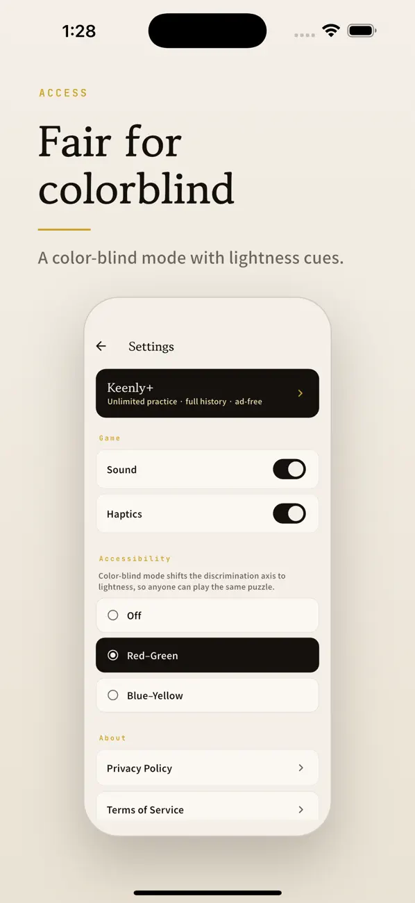 Keenly: Spot the Color