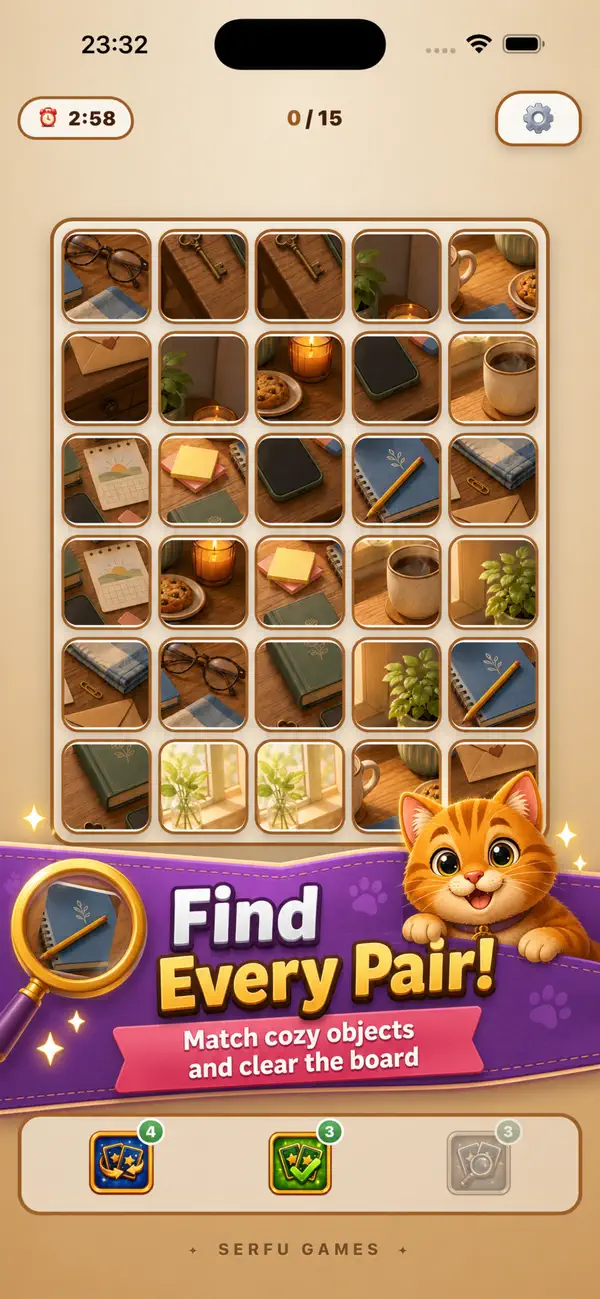 Picture Pairs: Match & Reveal