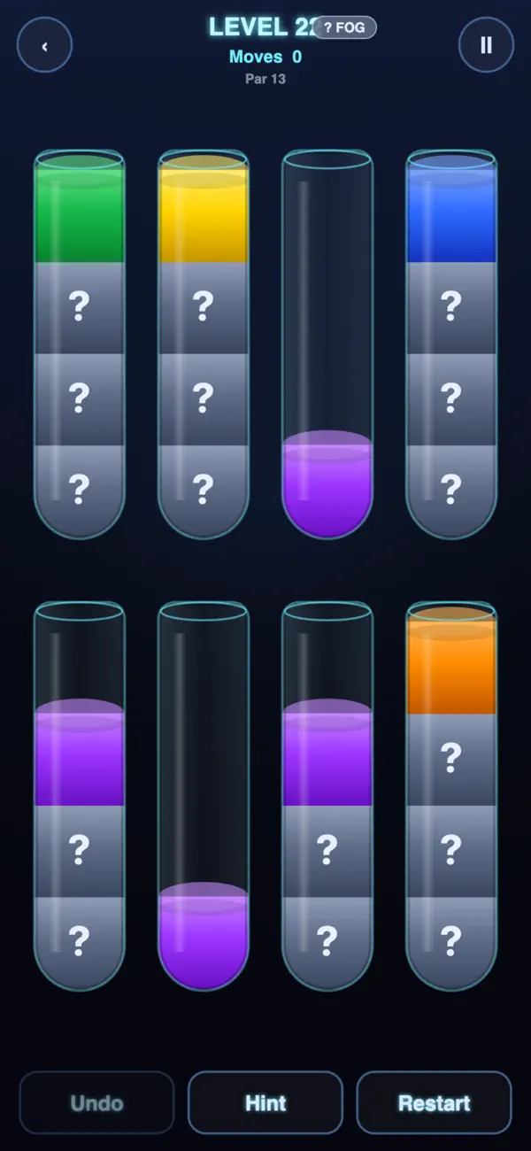 Pour Lab: Liquid Sort