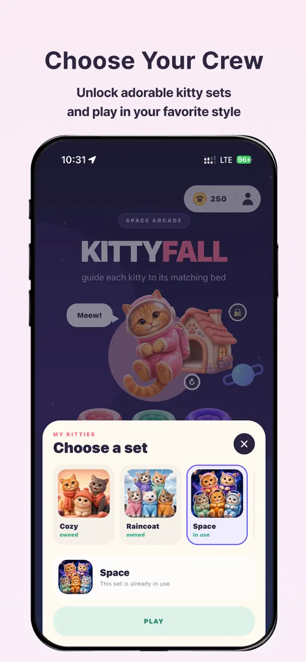 KittyFall - Tuck In Kittens