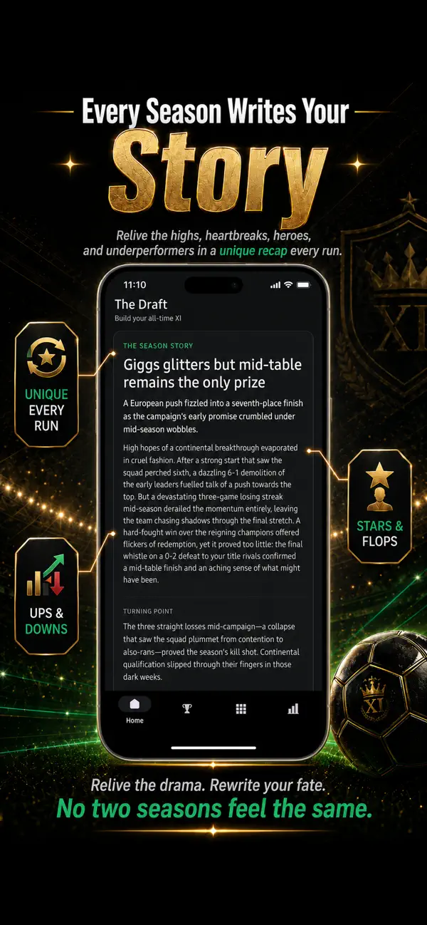 Immortal XI: Football Draft