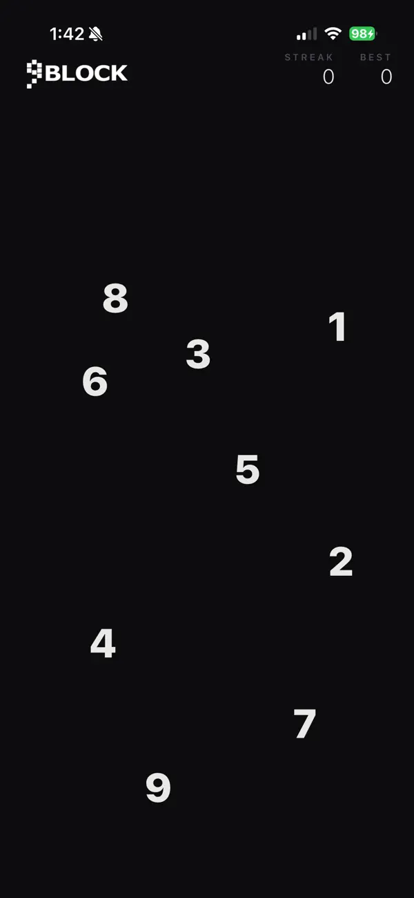 9BLOCK: Memory Game