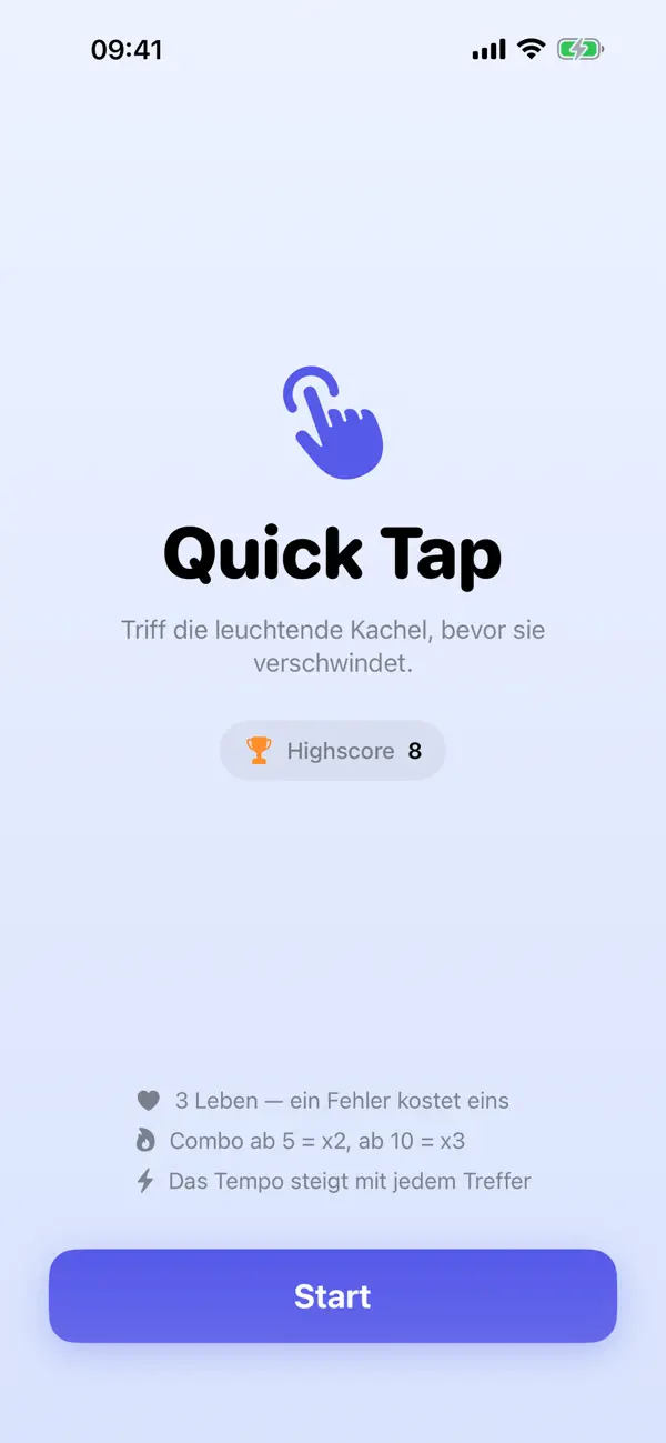 Quick Tap - Reflex Game