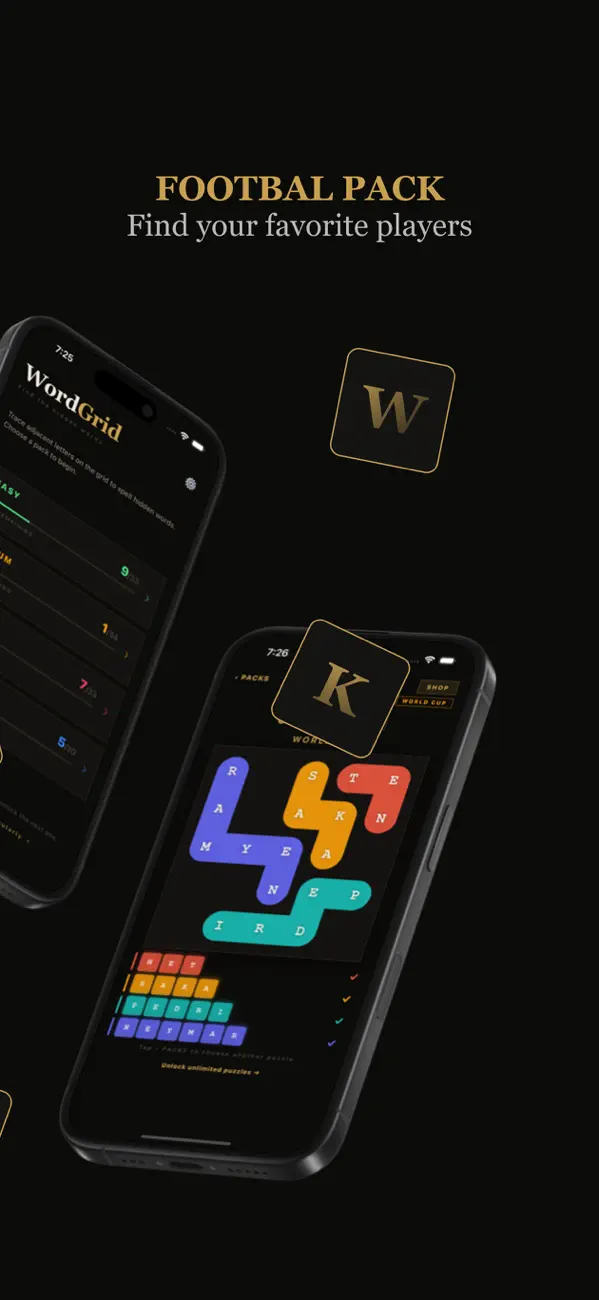 WordGrid - Find the words