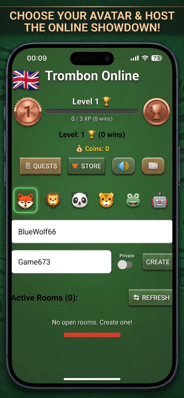 Cheat - Trombon Card Game