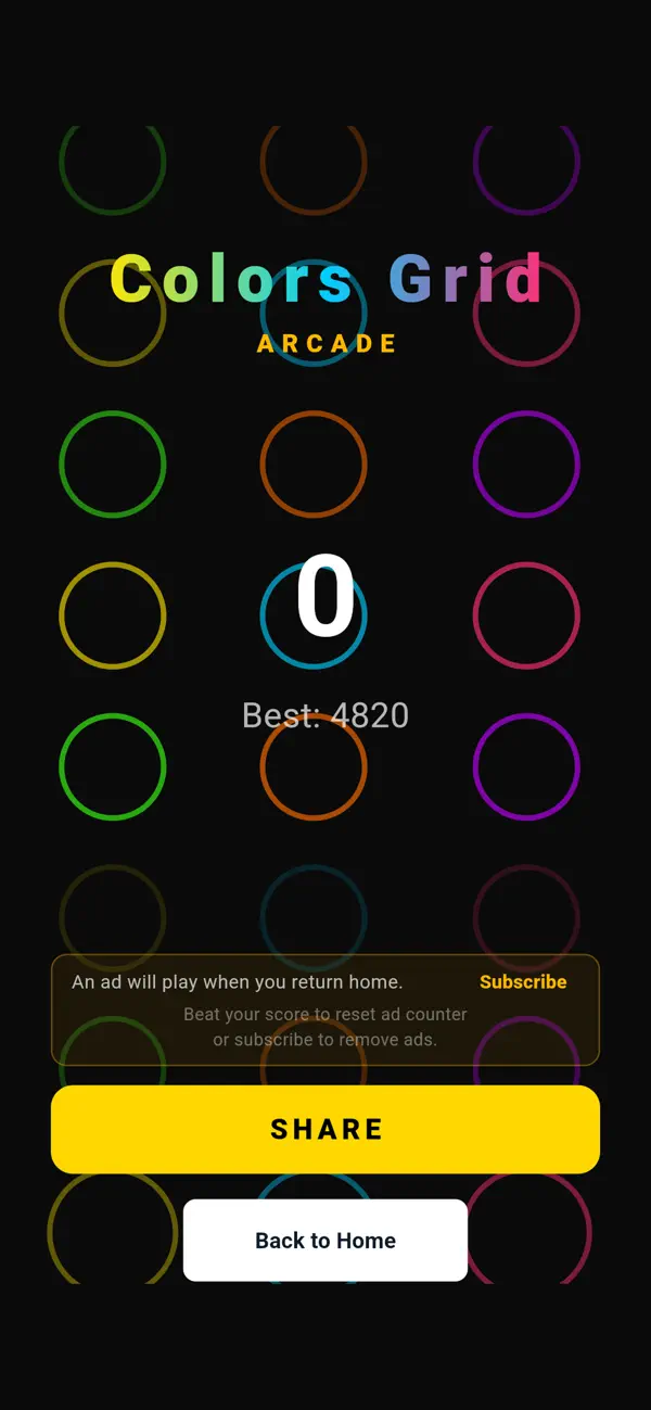 Colors Grid: Arcade & Puzzle