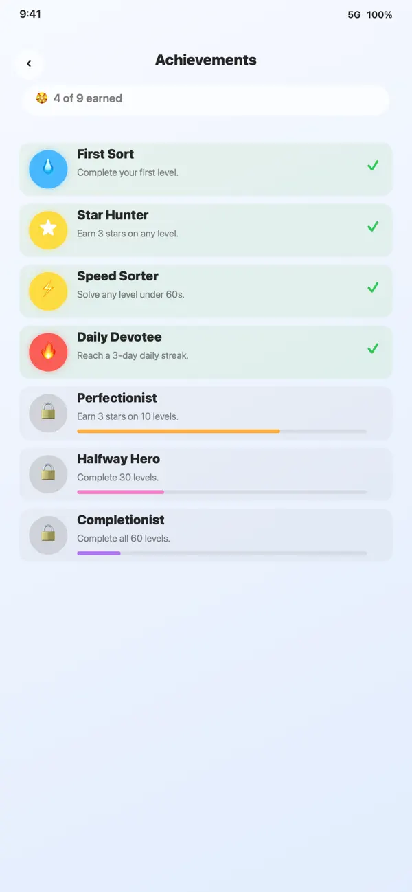 Hue Puzzelo: Color Sort Game