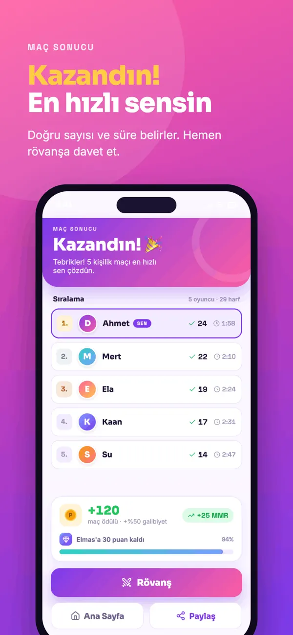 Kelime Düellosu - Online