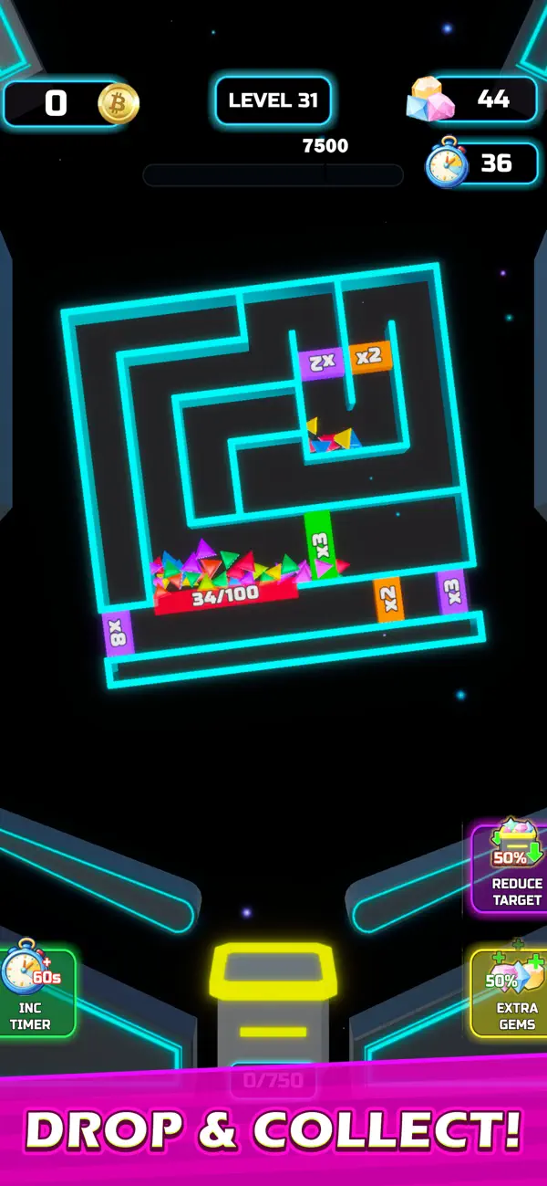Bitcoin Maze Mania