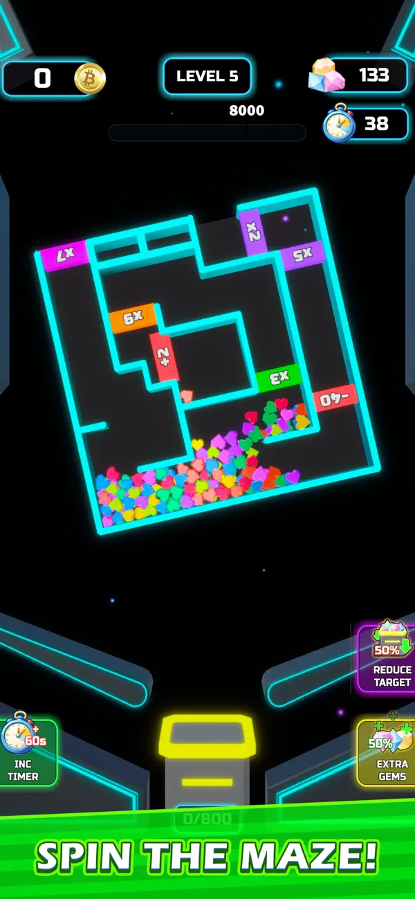 Bitcoin Maze Mania