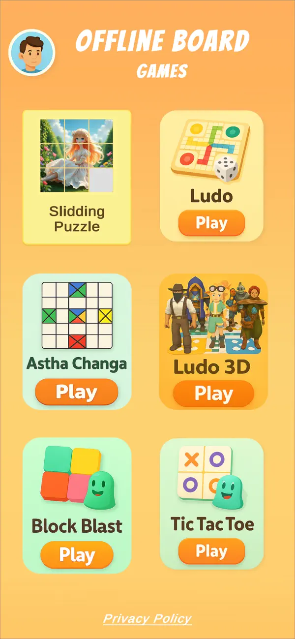 Offline Board Games-Ludo &More