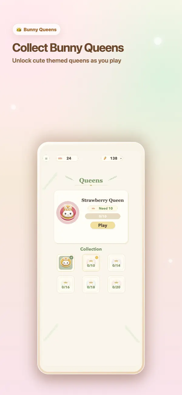 Bunny Queens: Logic Puzzle