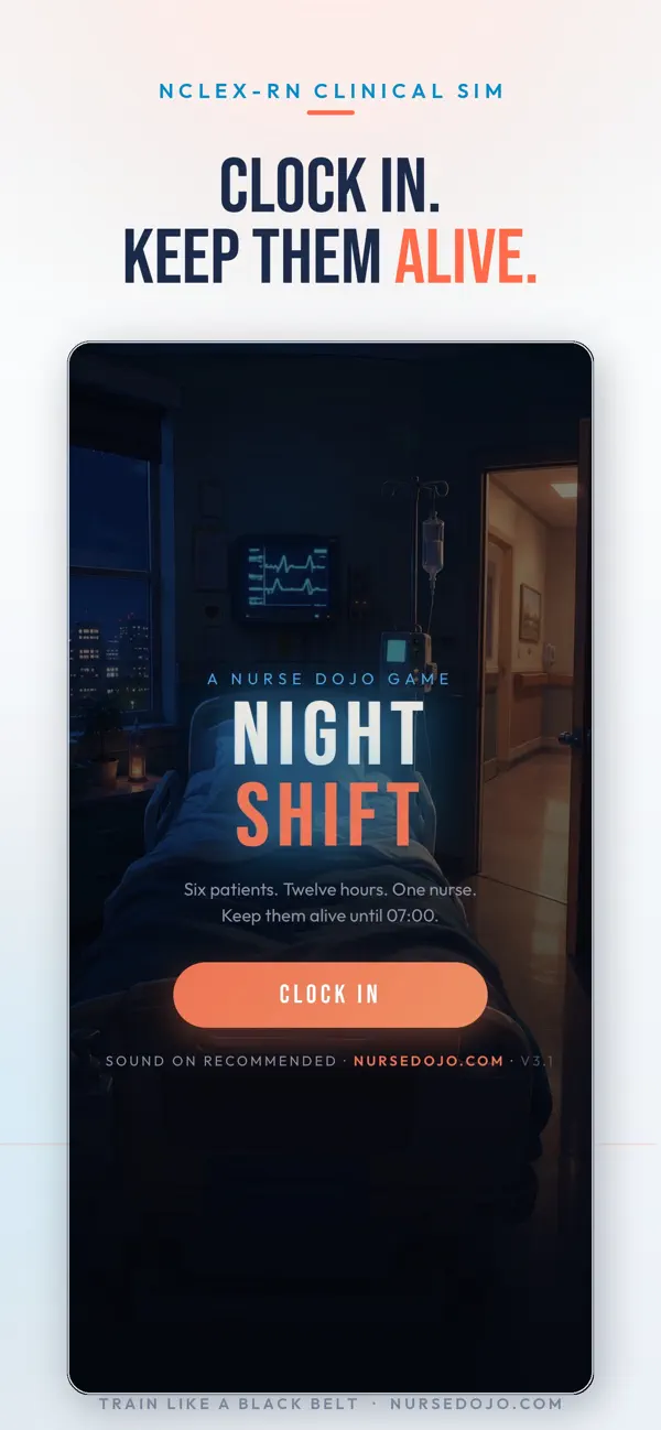 Night Shift: NCLEX Review Game