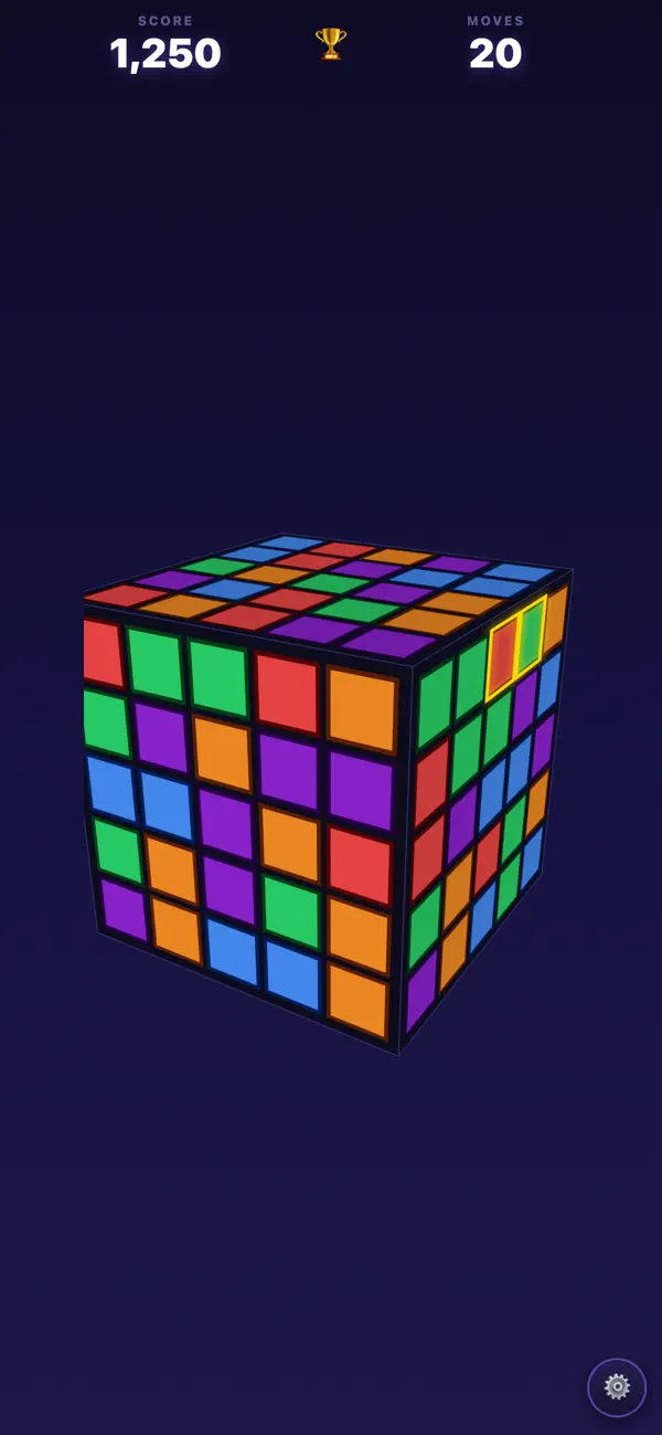 Cube Match 3D: Block Puzzle
