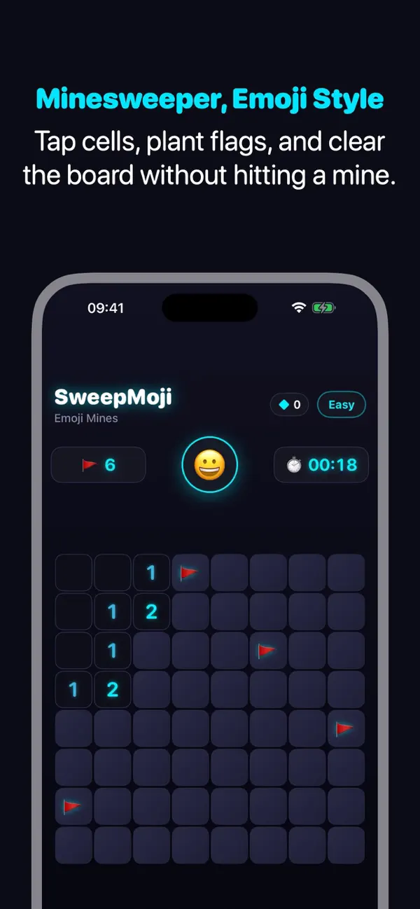 SweepMoji: Mines