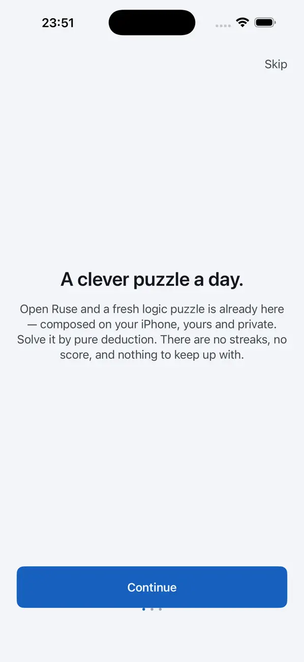 Ruse: Daily Brain Puzzle