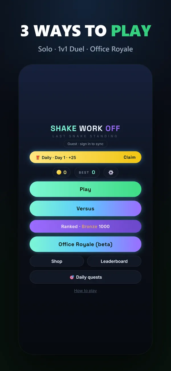 Shake Work Off