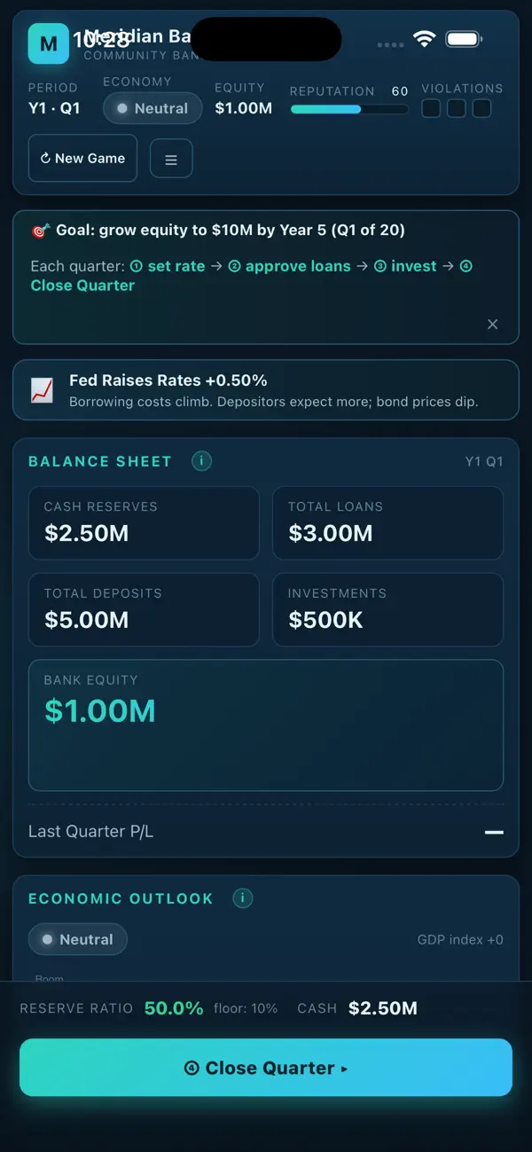 Too Big to Fail Bank Tycoon