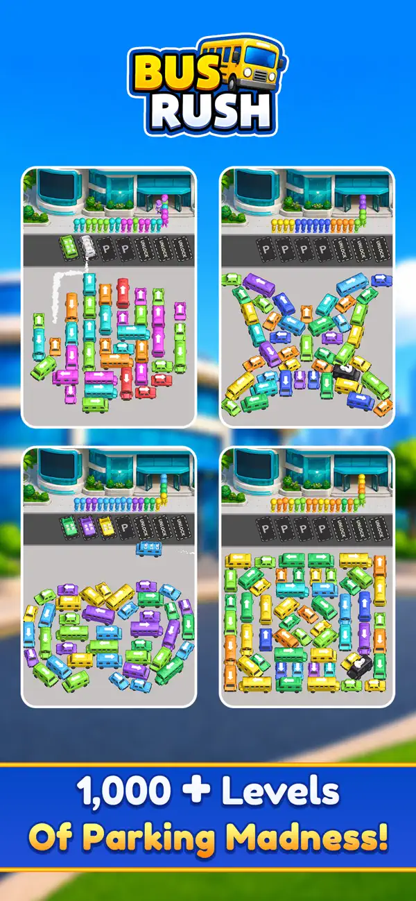 Bus Rush: Parking Puzzle