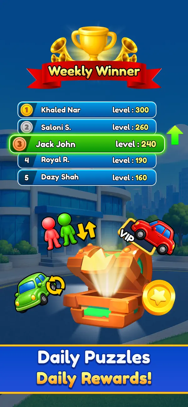 Bus Rush: Parking Puzzle