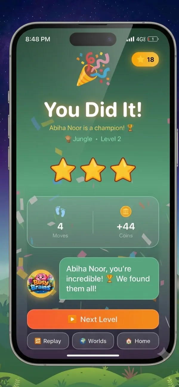 Busy Brains Game