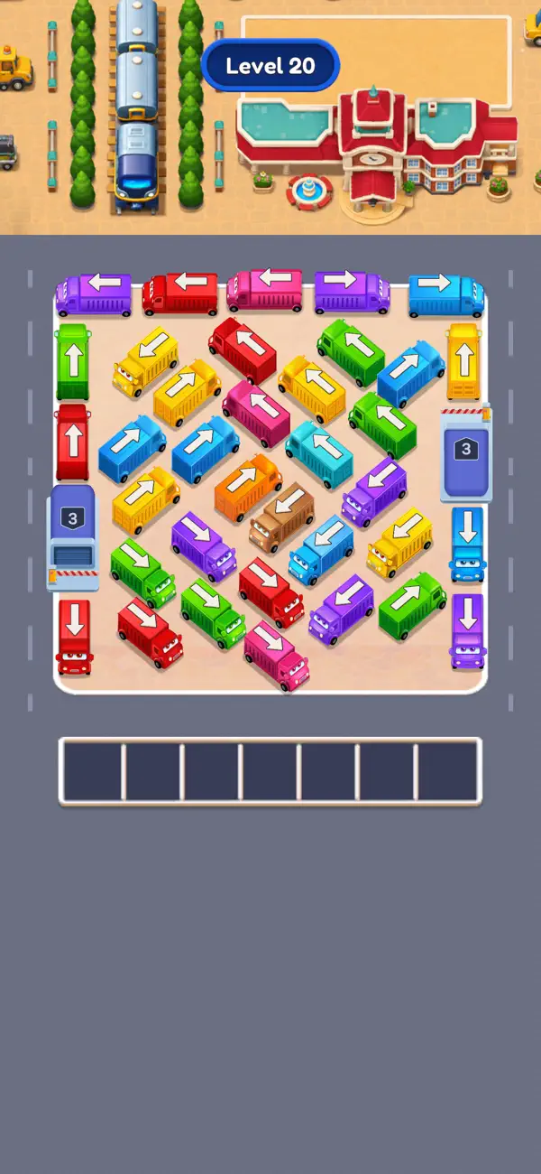 Truck Away: Match 3 Puzzle