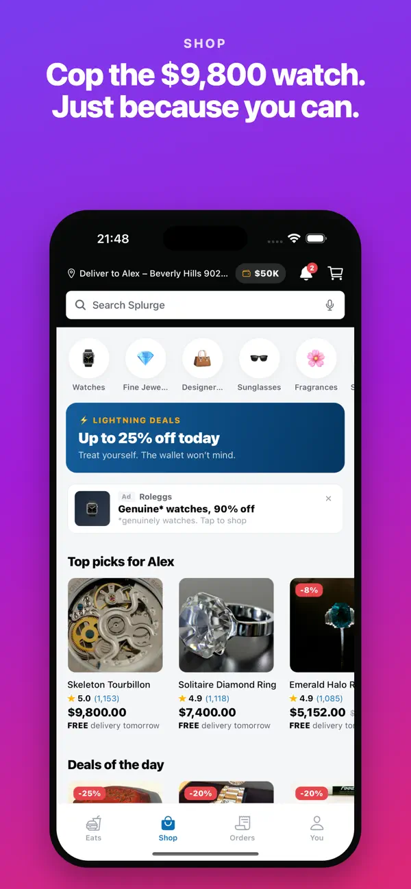 Splurge: Fake Rich Simulator