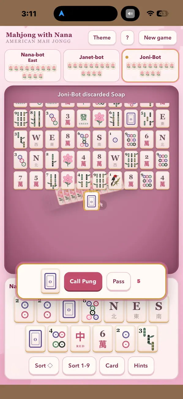 Mahjong with Nana