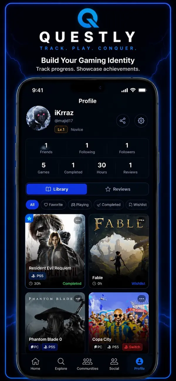 Questly: Gaming Hub