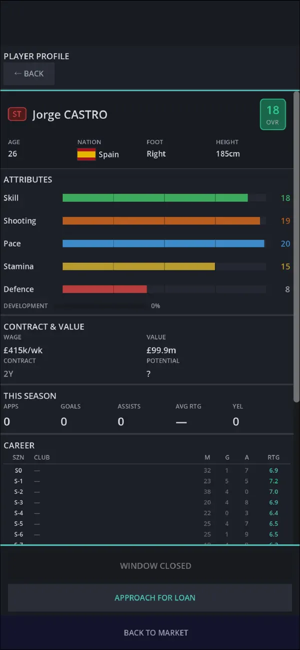 Touchline Football Manager