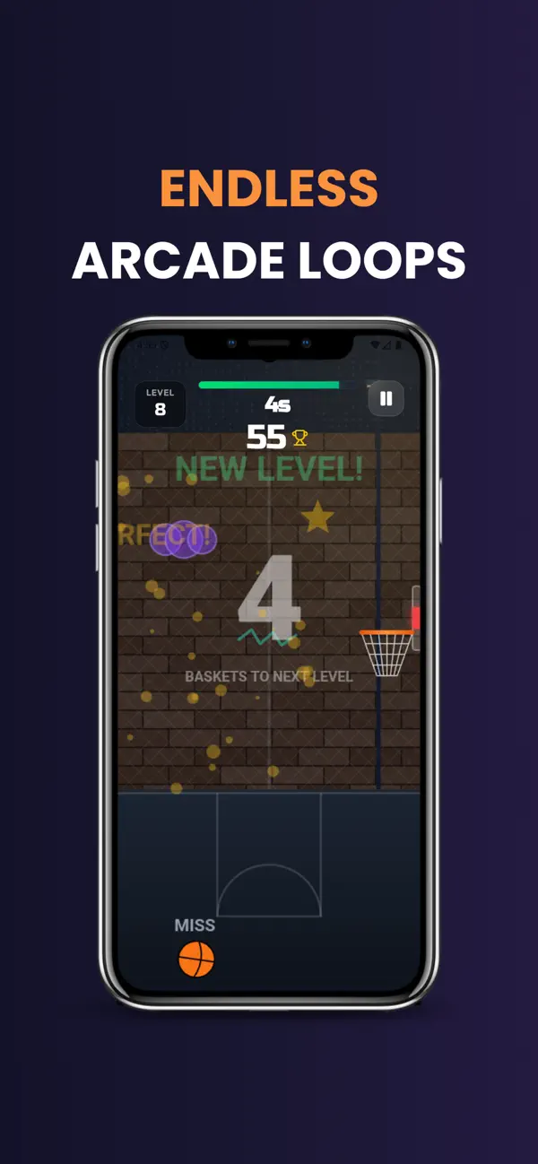 Quick Basketball: Arcade Dunk