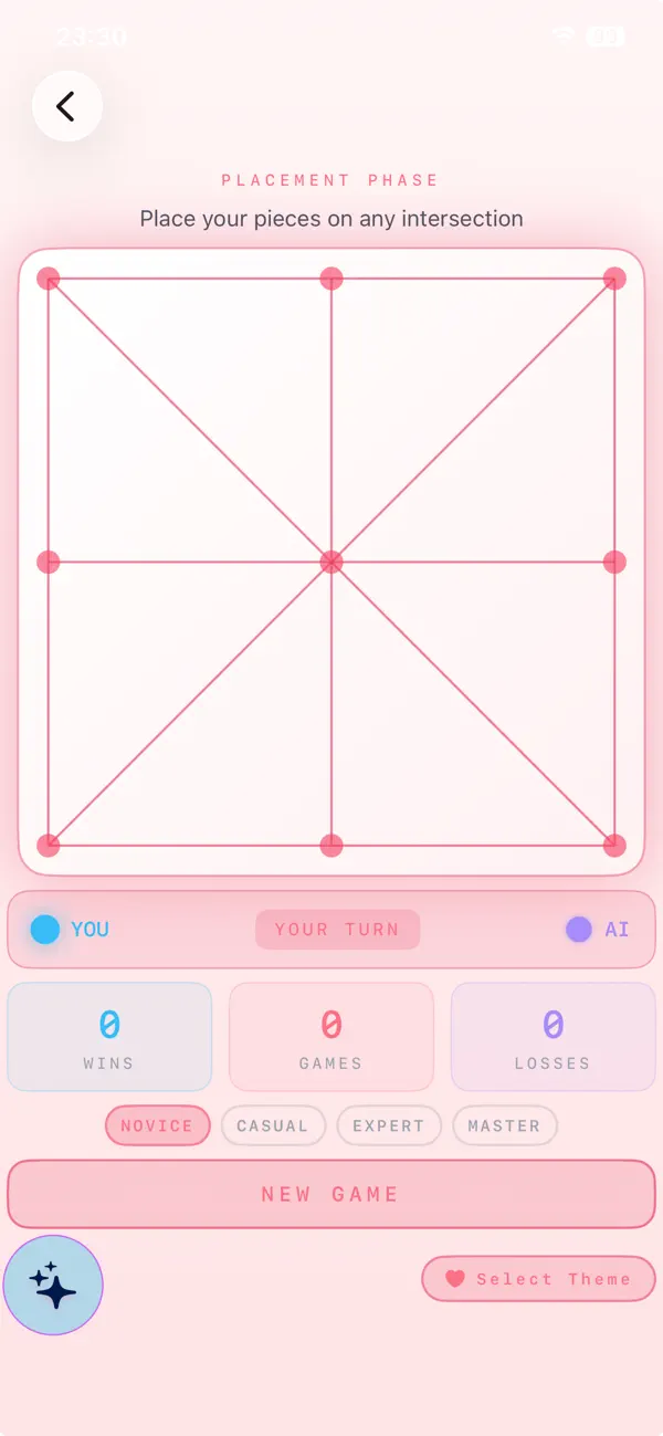 Tapatan Game