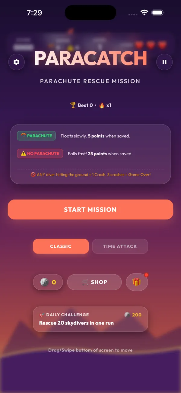 ParaCatch: Sky Rescue
