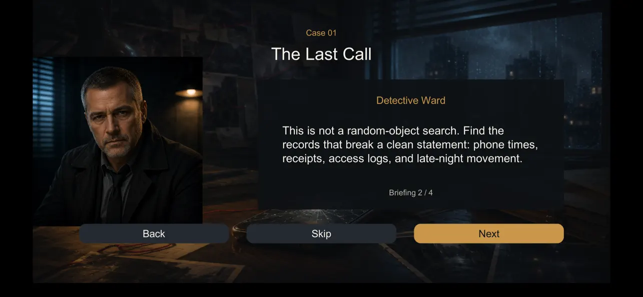 Hidden Clues: Detective Files